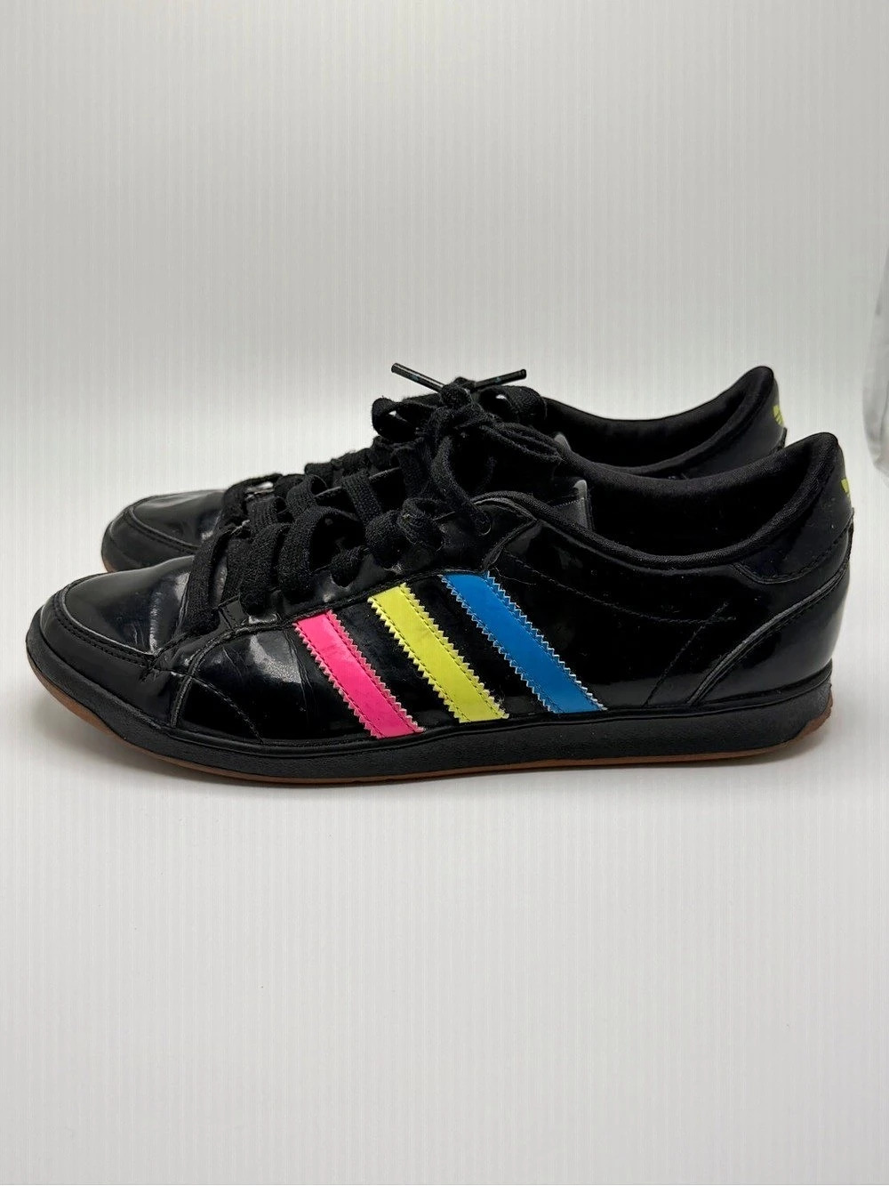 adidas Campus 80s Color Block Sneakers in Black & Pink